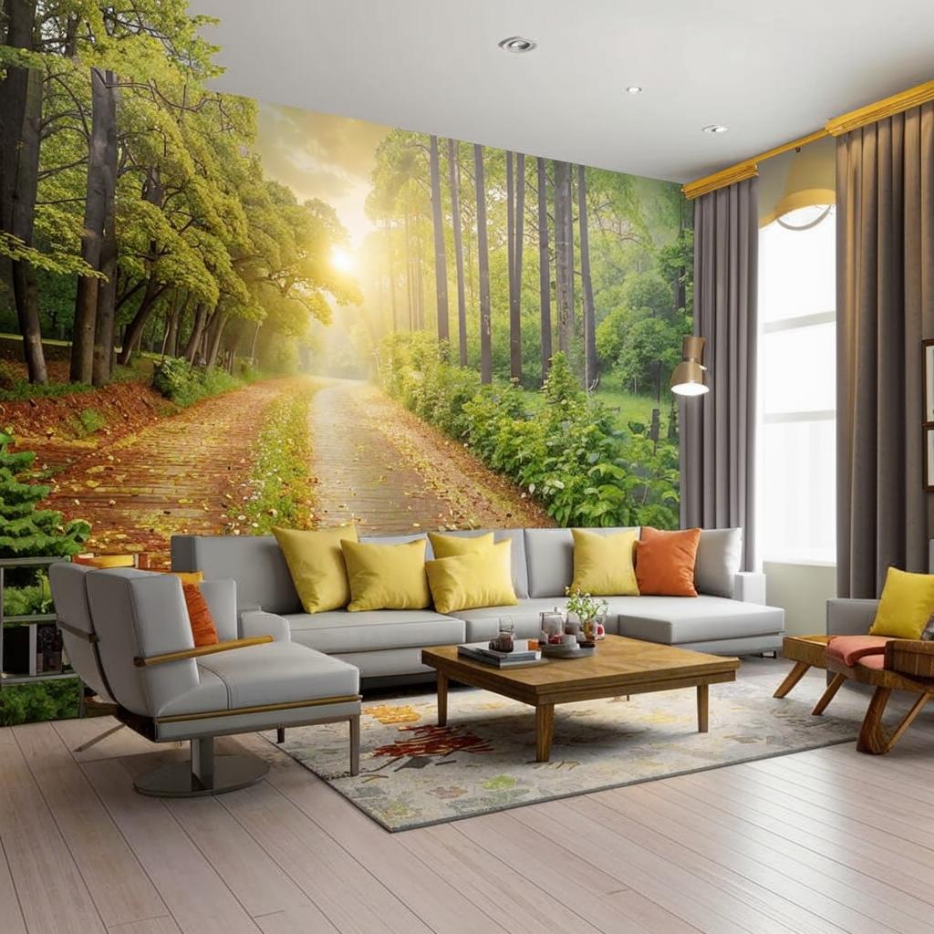 Фотообои в гостиную Фотообои в гостиную