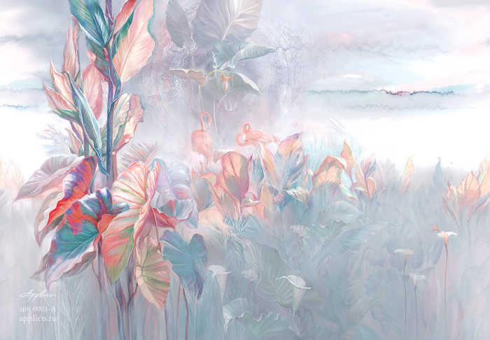 Фреска со сказочным мотивом