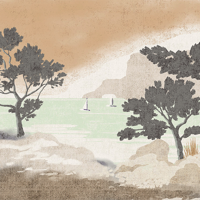 ART18 002 Панно Loymina Пейзаж 2 — картинка №1