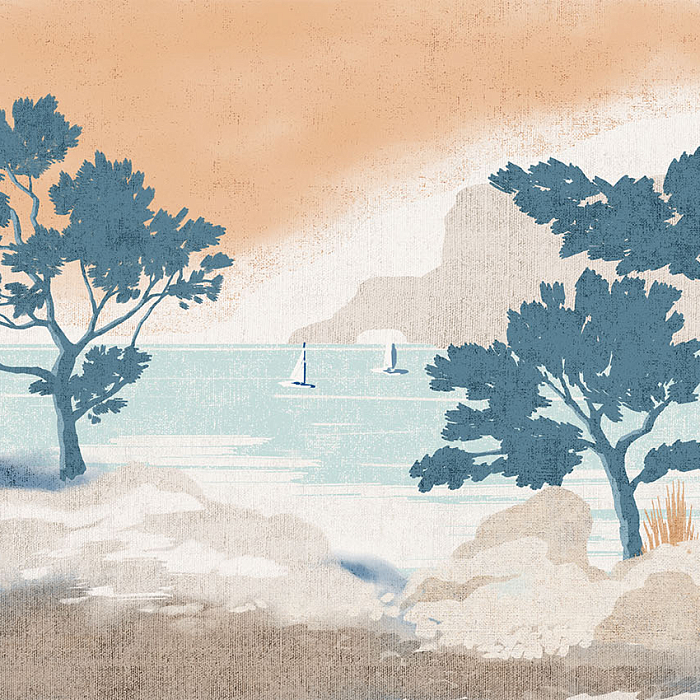 ART18 006 Панно Loymina Пейзаж 2 — картинка №1