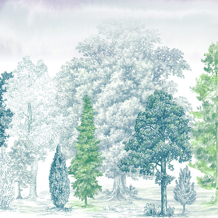 ART14 005 Панно Loymina Пейзаж 2 — картинка №1
