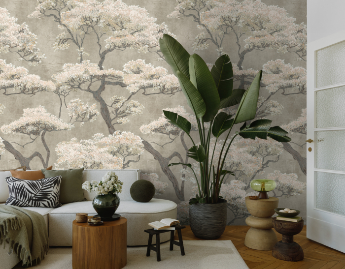 79248-2 Панно AS Creation 159*280, Восточный сад бежевый 