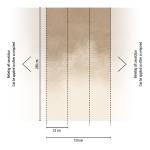 79239-3 Панно AS Creation 159*280, Облачная вуаль капучино 79239-3 Панно AS Creation 159*280, Облачная вуаль капучино