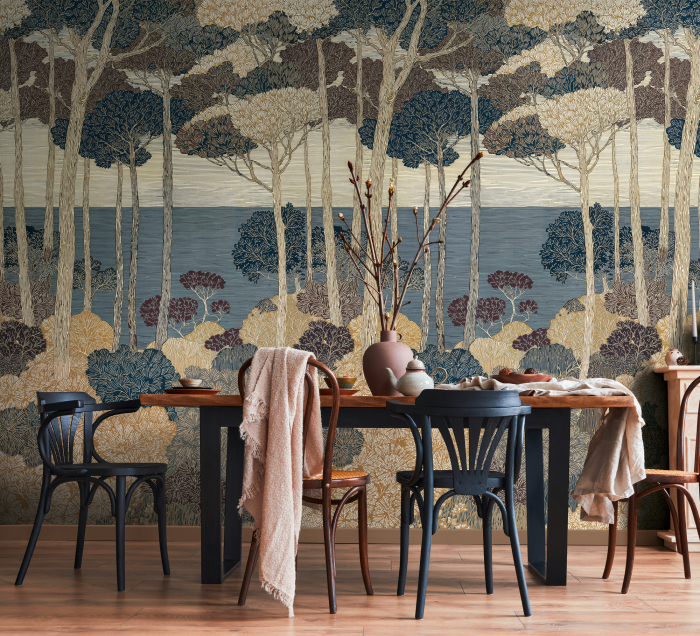 79229-5 Панно AS Creation 159*280, Эхо прибрежного леса