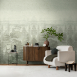 77069-1 Панно AS Creation 159*280, Олени в туманном лесу 77069-1 Панно AS Creation 159*280, Олени в туманном лесу